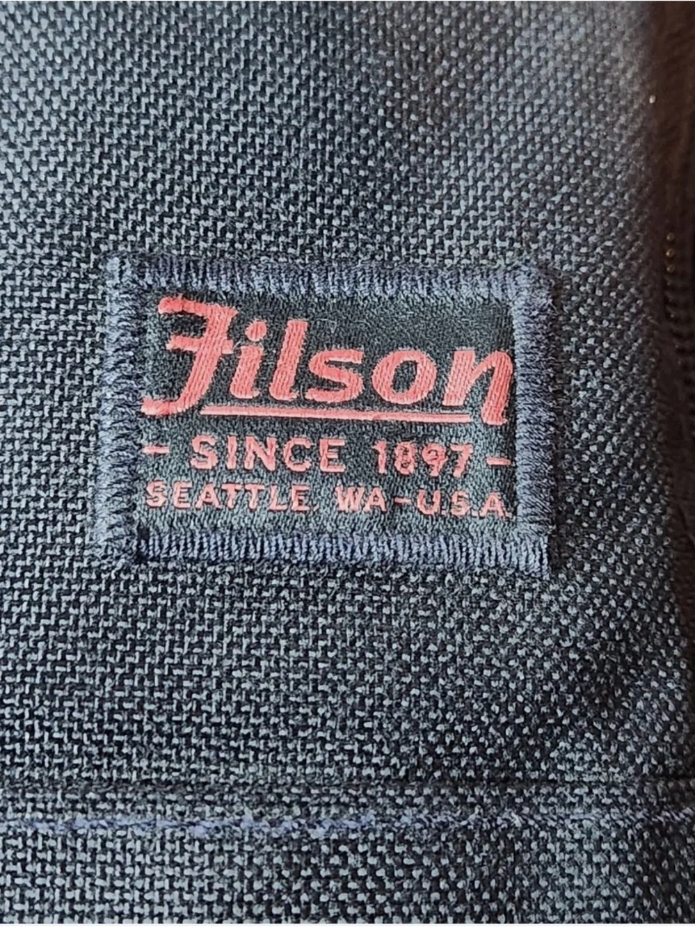 Filson Dryden Black Messenger/ Briefcase